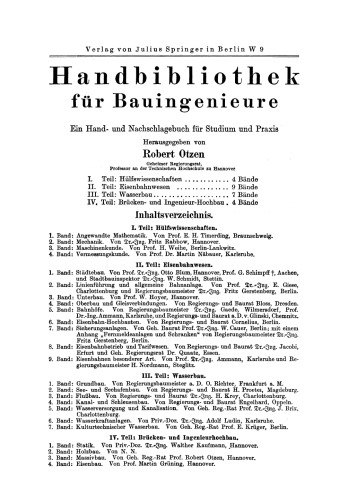 See- und Seehafenbau