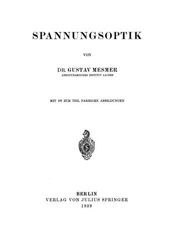 Spannungsoptik