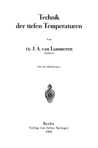 Technik der tiefen Temperaturen