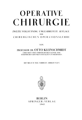 Operative Chirurgie