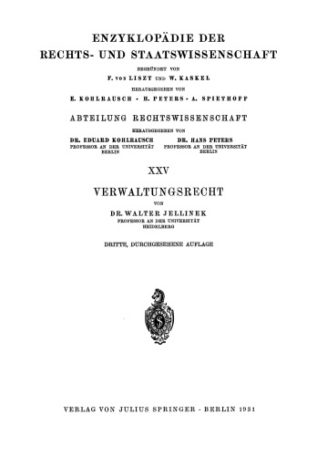 Verwaltungsrecht