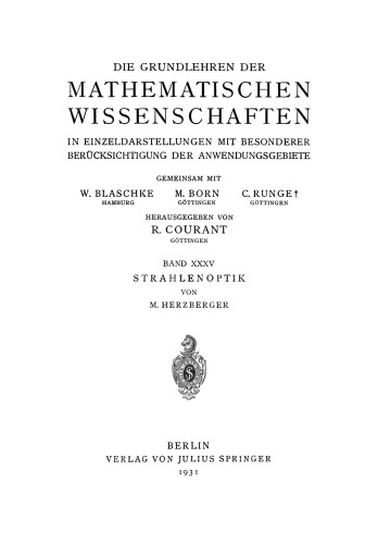 Strahlenoptik