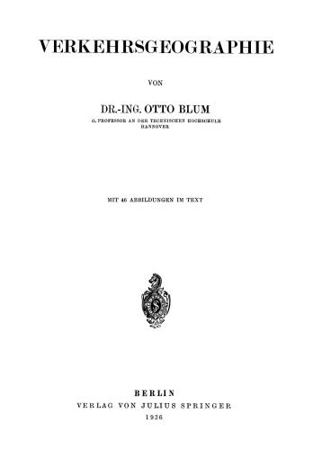 Verkehrsgeographie