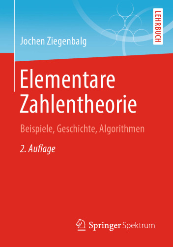 Elementare Zahlentheorie: Beispiele, Geschichte, Algorithmen