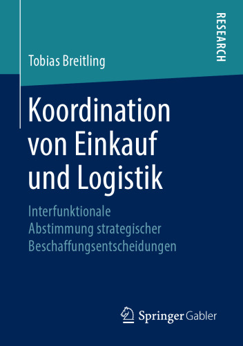Koordination von Einkauf und Logistik