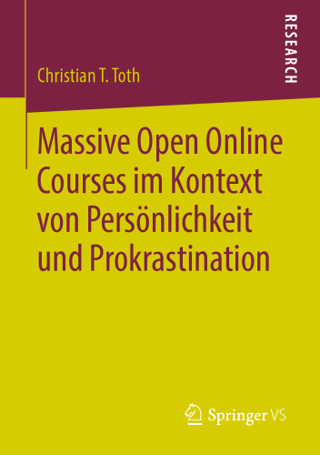Massive Open Online Courses im Kontext von Persönlichkeit und Prokrastination