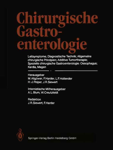 Chirurgische Gastroenterologie
