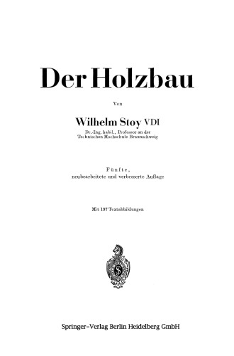 Der Holzbau