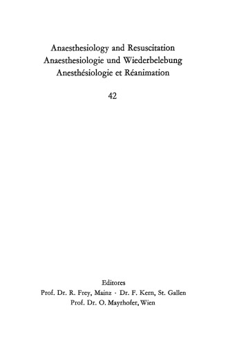 Der Narkoseapparat