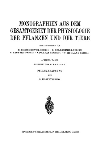 Pflanzenatmung