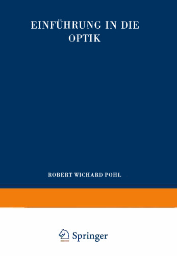 Einführung in die Optik