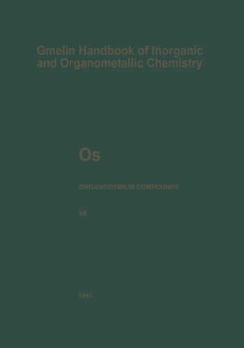 Os Organoosmium Compounds: Part B6