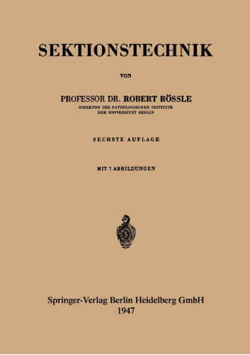 Sektionstechnik