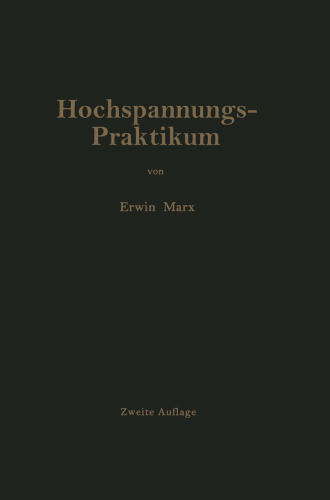 Hochspannungs-Praktikum