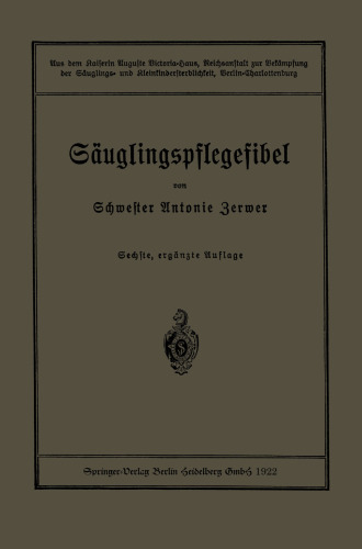 Säuglingspflegefibel