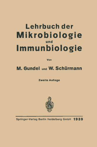 Lehrbuch der Mikrobiologie und Immunbiologie
