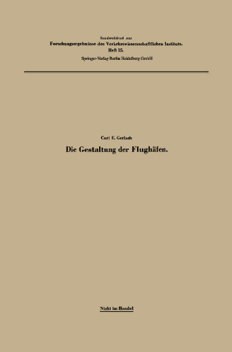 Die Gestaltung der Flughäfen
