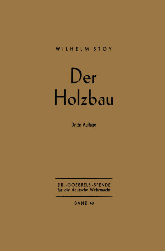 Der Holzbau