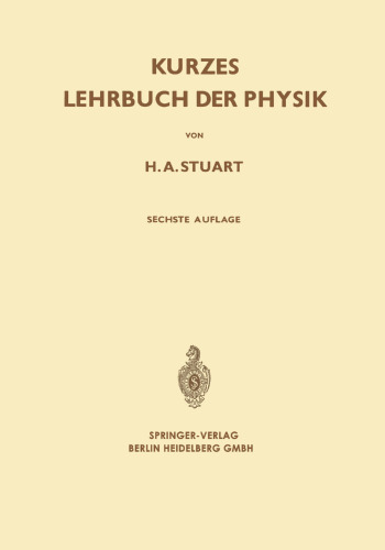 Kurzes Lehrbuch der Physik