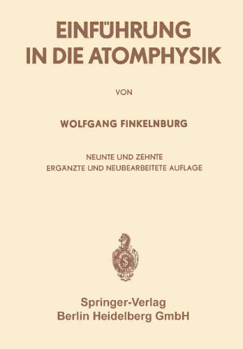 Einführung in die Atomphysik
