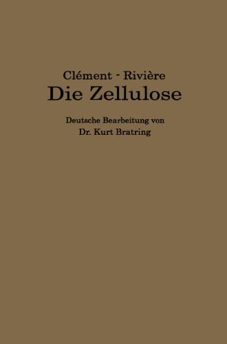 Die Zellulose: Die Zelluloseverbindungen und ihre technische Anwendung — Plastische Massen —