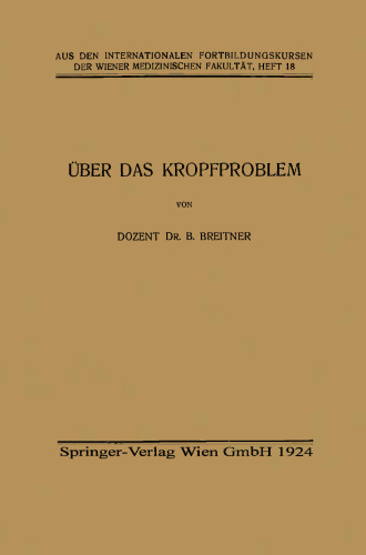 Über das Kropfproblem