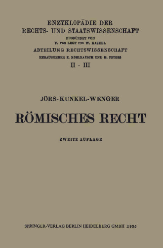 Römisches Privatrecht