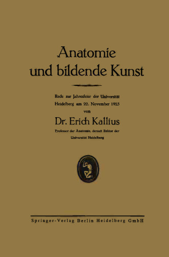 Anatomie und bildende Kunst