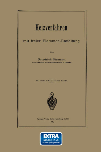 Heizverfahren mit freier Flammen-Entfaltung