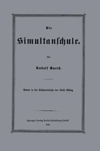 Die Simultanschule