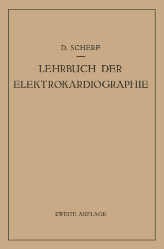 Lehrbuch der Elektrokardiographie