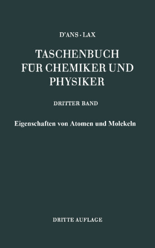 Eigenschaften von Atomen und Molekeln
