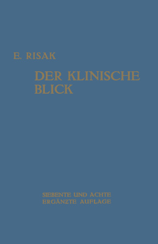 Der Klinische Blick