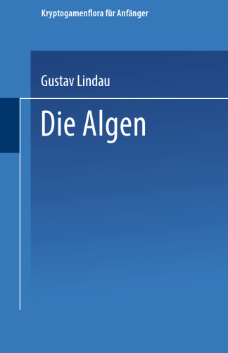 Die Algen: Zweite Abteilung