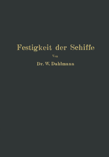 Festigkeit der Schiffe