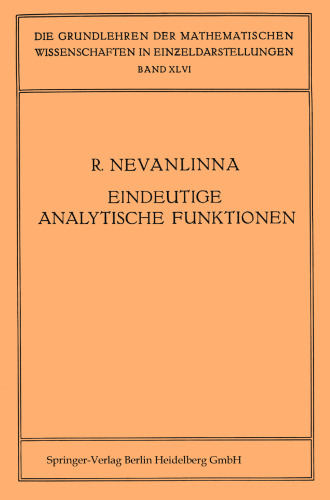 Eindeutige Analytische Funktionen