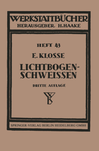 Das Lichtbogenschweißen