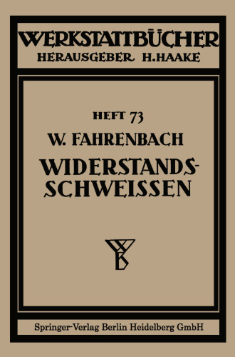 Widerstandsschweißen