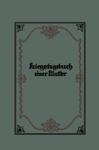 Kriegstagebuch einer Mutter