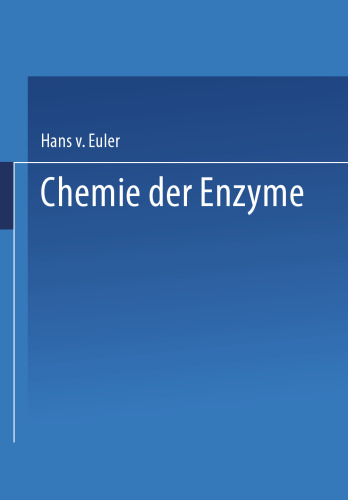 Chemie der Enzyme