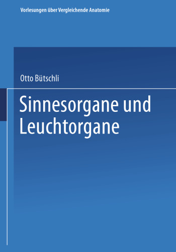 Sinnesorgane und Leuchtorgane