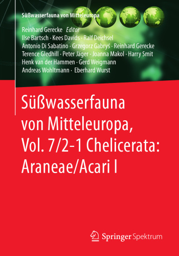 Chelicerata: Araneae/Acari I