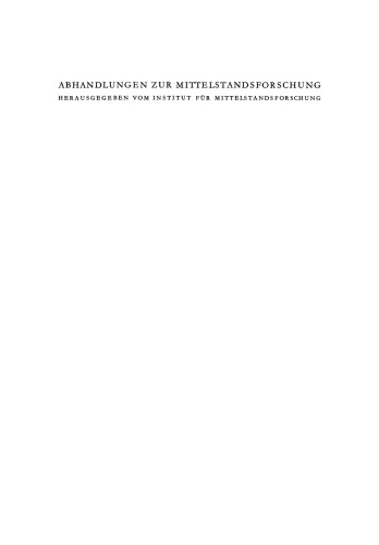 Die mittelständische Erbunternehmung