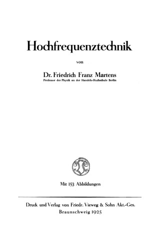 Hochfrequenztechnik