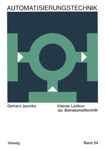 Kleines Lexikon der Betriebsmeßtechnik
