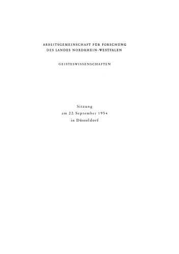 Ruhe und Frömmigkeit: Abhandlung