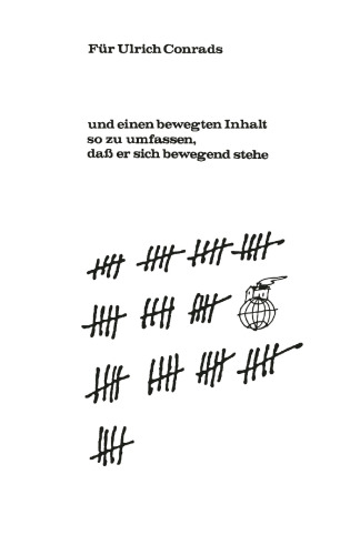 Für Ulrich Conrads