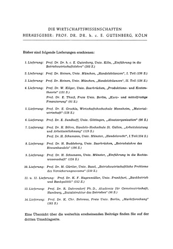 Marktforschung