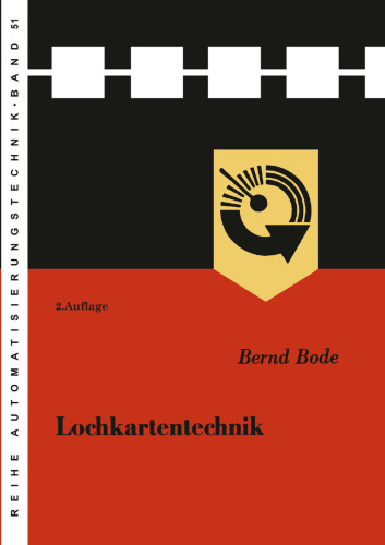 Lochkartentechnik