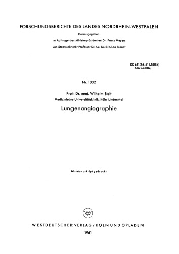 Lungenangiographie